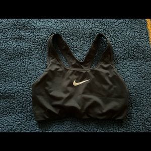 Nike Dri-Fit Sports Bra, Black, Size M